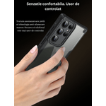 Laptop, Telefoane si Tablete - Telefoane mobile si accesorii - Accesorii Telefoane - Huse telefoane - Husa de Protectie, Compatibila Samsung Galaxy S23, Anti-Soc si Anti-Alunecare, Design Anti-Amprente, Versatyx - Negru - Infinity.ro