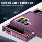 Laptop, Telefoane si Tablete - Telefoane mobile si accesorii - Accesorii Telefoane - Huse telefoane - Husa de Protectie, Compatibila Samsung Galaxy S23, Protectie 3 in 1, Antisoc si Antialunecare, Uz Intens, Versatyx - Mov - Infinity.ro