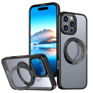 Husa de protectie din Silicon, Compatibil iPhone 11, Magnet Magsafe, Suport pentru telefon