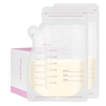 Jucarii, Copii si Bebe - Maternitate - Accesorii alaptare - Pungi de depozitare a laptelui matern, Set 100 buc., 250 ml, Pre-sterilizate igienic, Pentru congelare si refrigerare - Infinity.ro