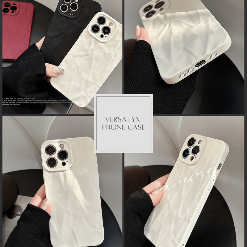 Laptop, Telefoane si Tablete - Telefoane mobile si accesorii - Accesorii Telefoane - Huse telefoane - Husa de Protectie Telefon, Compatibila Apple iPhone 14 Pro, Antisoc si Antialunecare, Uz Intens, Versatyx - Alb - Infinity.ro