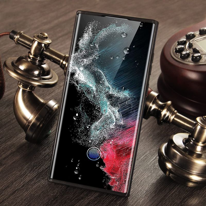 Laptop, Telefoane si Tablete - Telefoane mobile si accesorii - Accesorii Telefoane - Huse telefoane - Husa de Telefon Versatyx, Pentru Samsung Galaxy S23 Ultra, Imitatie de Piele, Anti Alunecare, Anti Zgarieturi, Negru - Infinity.ro