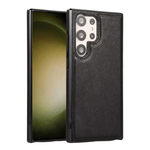 Laptop, Telefoane si Tablete - Telefoane mobile si accesorii - Accesorii Telefoane - Huse telefoane - Husa de Telefon Versatyx, Pentru Samsung Galaxy S23 Ultra, Imitatie de Piele, Anti Alunecare, Anti Zgarieturi, Negru - Infinity.ro