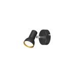 Casa si Gradina - Corpuri si surse de iluminat - Plafoniere, aplice si spoturi - Spot Trio Cantar, Negru, IP20, 1xGU10 - Infinity.ro