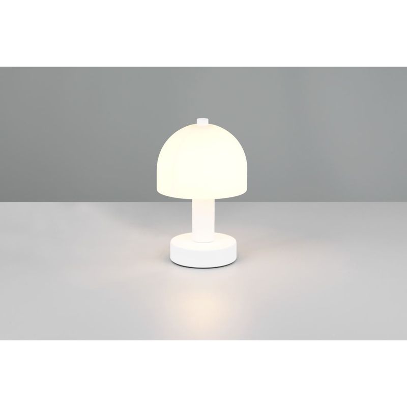 Casa si Gradina - Corpuri si surse de iluminat - Veioze si lampi - Veioze - Veioza Trio Glenn, 10W, 1xE14, Alb Mat, IP20 - Infinity.ro