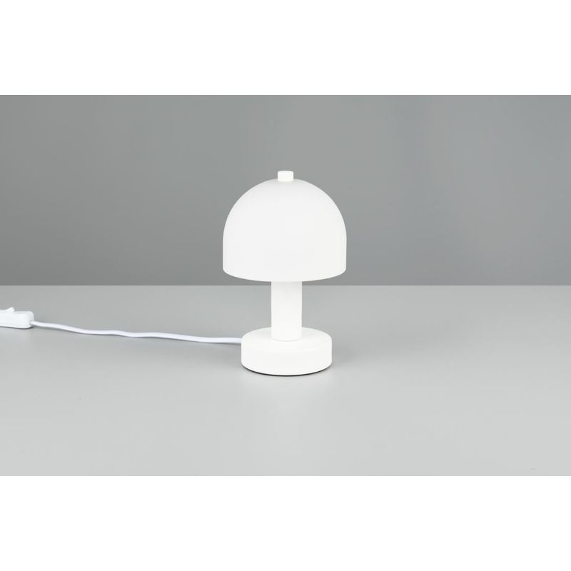 Casa si Gradina - Corpuri si surse de iluminat - Veioze si lampi - Veioze - Veioza Trio Glenn, 10W, 1xE14, Alb Mat, IP20 - Infinity.ro