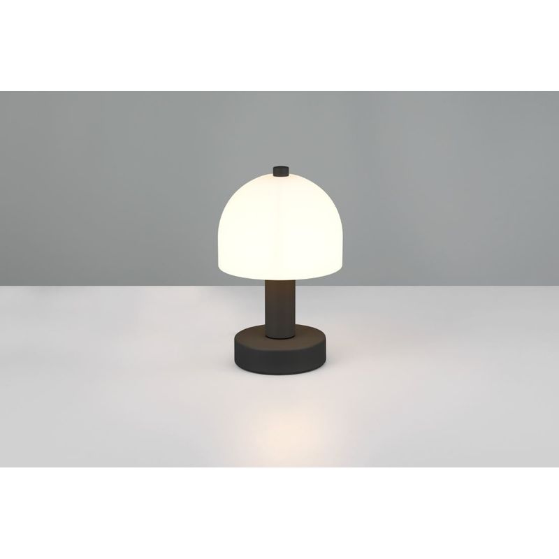 Casa si Gradina - Corpuri si surse de iluminat - Veioze si lampi - Veioze - Veioza Trio Glenn, 10W, 1xE14, Negru Mat, IP20 - Infinity.ro