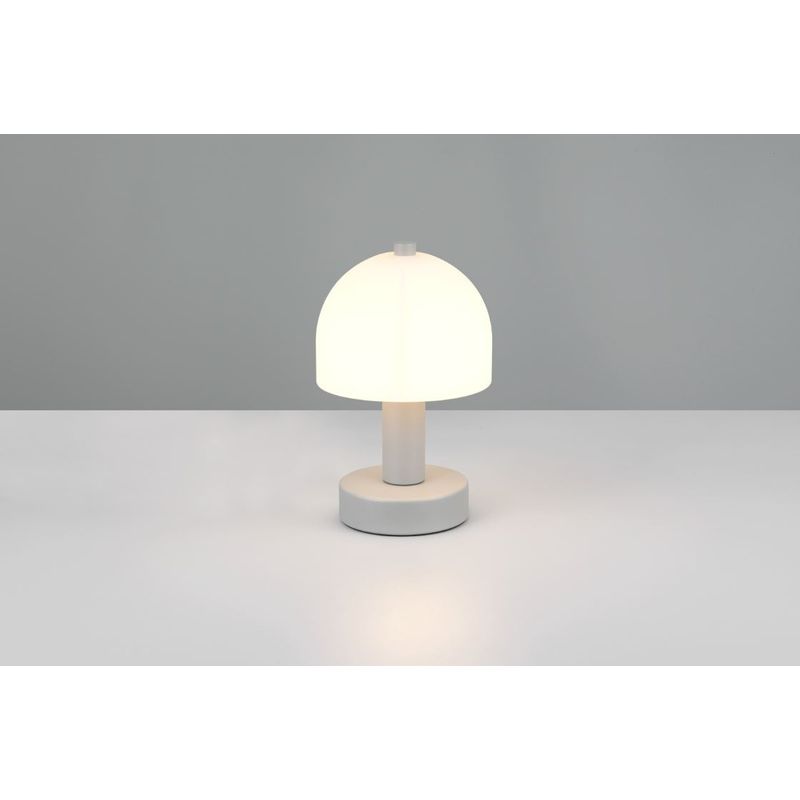 Casa si Gradina - Corpuri si surse de iluminat - Veioze si lampi - Veioze - Veioza Trio Glenn, 10W, 1xE14, Gri, IP20 - Infinity.ro