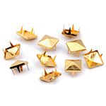 Casa si Gradina - Decoratiuni - DIY - Articole mercerie - Tinte metalice, model piramida, 9 x 9 mm, 25 g, Gold, CAPSE9-GOLD - Infinity.ro