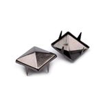 Casa si Gradina - Decoratiuni - DIY - Articole mercerie - Tinte metalice, model piramida, 9 x 9 mm, 25 g, Gun Metal, CAPSE9-GUNMETAL - Infinity.ro
