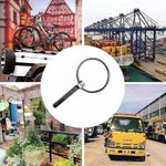 Auto si Moto - Reparatii si depanare - Scule auto - Scule si truse auto - Set 3 Cuie siguranta cu clema, otel zincat, bolt 8 mm, pentru variante tiranti, utilizabil si ca bolt fixare - Infinity.ro