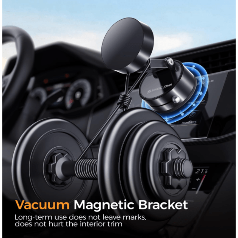 Laptop, Telefoane si Tablete - Telefoane mobile si accesorii - Accesorii Telefoane - Suport si docking telefoane - Suport de telefon Pliabil 360° KASEVY cu Aspiratie Puternica si Tehnologie Magsafe pentru Telefon, Universal - Infinity.ro