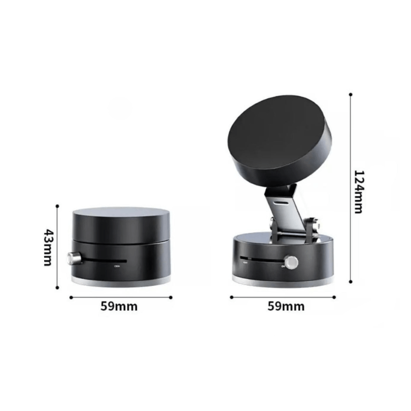 Laptop, Telefoane si Tablete - Telefoane mobile si accesorii - Accesorii Telefoane - Suport si docking telefoane - Suport de telefon Pliabil 360° KASEVY cu Aspiratie Puternica si Tehnologie Magsafe pentru Telefon, Universal - Infinity.ro