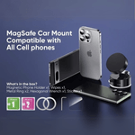 Laptop, Telefoane si Tablete - Telefoane mobile si accesorii - Accesorii Telefoane - Suport si docking telefoane - Suport de telefon Pliabil 360° KASEVY cu Aspiratie Puternica si Tehnologie Magsafe pentru Telefon, Universal - Infinity.ro