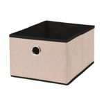 Casa si Gradina - Mobilier - Organizare si depozitare - Cutii depozitare - Cutie depozitare, deschisa, culoarea crem, 32x25x8 cm, Storage Solutions - Infinity.ro