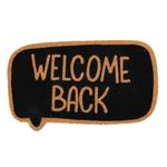 Casa si Gradina - Textile si covoare - Covoare - Covorase intrare - Covor Intrare din Fibra de Cocos – 75x41 cm – Mesaj „Welcome back” - Infinity.ro