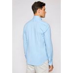 Fashion, accesorii si bijuterii - Barbati - Imbracaminte - Camasi barbati - Camasa La Martina Slim fit cu logo brodat CCMC02, M INTL, Albastru - Infinity.ro