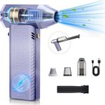 Casa si Gradina - Gradinarit si plante - Utilaje gradina - Aspiratoare, suflante si tocatoare - Suflanta Aer si Aspirator Fara Fir Turbo Fan, 2 in 1, portabila, 200W, 130000 RPM, Baterie 8000 mAh, Indepartare Praf - Infinity.ro