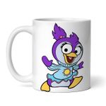 Casa si Gradina - Bucatarie si vesela - Cani si pahare - Cani si cesti - Cana alba personalizata, Muppet Babies pinguinul, INOVATIX®. 330ml - Infinity.ro
