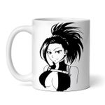 Casa si Gradina - Bucatarie si vesela - Cani si pahare - Cani si cesti - Cana alba personalizata, My Hero Academia Momo Yaoyorozu anime, INOVATIX®. 330ml - Infinity.ro