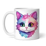 Casa si Gradina - Bucatarie si vesela - Cani si pahare - Cani si cesti - Cana alba personalizata, Pisica Penny, INOVATIX®. 330ml - Infinity.ro
