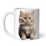 Casa si Gradina - Bucatarie si vesela - Cani si pahare - Cani si cesti - Cana alba personalizata, Pisica Selkirk rex, INOVATIX®. 330ml - Infinity.ro