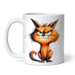 Casa si Gradina - Bucatarie si vesela - Cani si pahare - Cani si cesti - Cana alba personalizata, Pisica Simba, INOVATIX®. 330ml - Infinity.ro