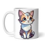 Casa si Gradina - Bucatarie si vesela - Cani si pahare - Cani si cesti - Cana alba personalizata, Pisica Ziggy, INOVATIX®. 330ml - Infinity.ro