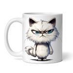 Casa si Gradina - Bucatarie si vesela - Cani si pahare - Cani si cesti - Cana alba personalizata, Pisica Walter, INOVATIX®. 330ml - Infinity.ro