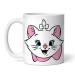 Casa si Gradina - Bucatarie si vesela - Cani si pahare - Cani si cesti - Cana alba personalizata, Pisicuta aristocrata Marie Disney, INOVATIX®. 330ml - Infinity.ro