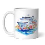 Casa si Gradina - Bucatarie si vesela - Cani si pahare - Cani si cesti - Cana alba personalizata, Nava de croaziera Lusitania, INOVATIX®. 330ml - Infinity.ro