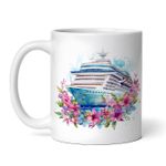 Casa si Gradina - Bucatarie si vesela - Cani si pahare - Cani si cesti - Cana alba personalizata, Nava de croaziera Western, INOVATIX®. 330ml - Infinity.ro