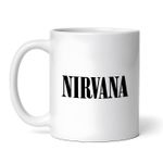 Casa si Gradina - Bucatarie si vesela - Cani si pahare - Cani si cesti - Cana alba personalizata, Nirvana logo, INOVATIX®. 330ml - Infinity.ro