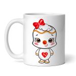 Casa si Gradina - Bucatarie si vesela - Cani si pahare - Cani si cesti - Cana alba personalizata, Omulet de zapada pufos, INOVATIX®. 330ml - Infinity.ro