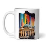 Casa si Gradina - Bucatarie si vesela - Cani si pahare - Cani si cesti - Cana alba personalizata, Orasul Berlin insigna, INOVATIX®. 330ml - Infinity.ro