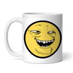 Casa si Gradina - Bucatarie si vesela - Cani si pahare - Cani si cesti - Cana alba personalizata, Zambet obraznic Meme, INOVATIX®. 330ml - Infinity.ro