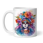Casa si Gradina - Bucatarie si vesela - Cani si pahare - Cani si cesti - Cana alba personalizata, Ziua mortilor Angela, INOVATIX®. 330ml - Infinity.ro