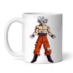 Casa si Gradina - Bucatarie si vesela - Cani si pahare - Cani si cesti - Cana alba personalizata, Goku ultra instinct 3 Dragon ball z, INOVATIX®. 330ml - Infinity.ro