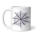 Casa si Gradina - Bucatarie si vesela - Cani si pahare - Cani si cesti - Cana alba personalizata, Halloween panza de paianjen, INOVATIX®. 330ml - Infinity.ro