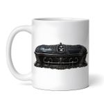Casa si Gradina - Bucatarie si vesela - Cani si pahare - Cani si cesti - Cana alba personalizata, Halloween Sicriu, INOVATIX®. 330ml - Infinity.ro