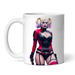 Casa si Gradina - Bucatarie si vesela - Cani si pahare - Cani si cesti - Cana alba personalizata, Harley Quinn, INOVATIX®. 330ml - Infinity.ro