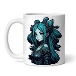 Casa si Gradina - Bucatarie si vesela - Cani si pahare - Cani si cesti - Cana alba personalizata, Hatsume Miku, INOVATIX®. 330ml - Infinity.ro
