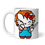 Casa si Gradina - Bucatarie si vesela - Cani si pahare - Cani si cesti - Cana alba personalizata, Hello Kitty gospodina, INOVATIX®. 330ml - Infinity.ro