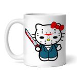 Casa si Gradina - Bucatarie si vesela - Cani si pahare - Cani si cesti - Cana alba personalizata, Hello Kitty macelar, INOVATIX®. 330ml - Infinity.ro