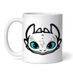 Casa si Gradina - Bucatarie si vesela - Cani si pahare - Cani si cesti - Cana alba personalizata, How to Train Your Dragon furia nocturna 1, INOVATIX®. 330ml - Infinity.ro