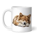 Casa si Gradina - Bucatarie si vesela - Cani si pahare - Cani si cesti - Cana alba personalizata, Icelandic Sheepdog, INOVATIX®. 330ml - Infinity.ro