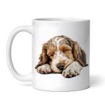 Casa si Gradina - Bucatarie si vesela - Cani si pahare - Cani si cesti - Cana alba personalizata, Petit Basset Griffon Vendeen, INOVATIX®. 330ml - Infinity.ro