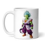 Casa si Gradina - Bucatarie si vesela - Cani si pahare - Cani si cesti - Cana alba personalizata, Piccolo Dragon ball cu costum, INOVATIX®. 330ml - Infinity.ro