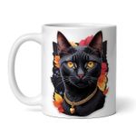 Casa si Gradina - Bucatarie si vesela - Cani si pahare - Cani si cesti - Cana alba personalizata, Pisica bombay, INOVATIX®. 330ml - Infinity.ro