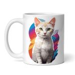 Casa si Gradina - Bucatarie si vesela - Cani si pahare - Cani si cesti - Cana alba personalizata, Pisica Colorpoint Shorthair, INOVATIX®. 330ml - Infinity.ro